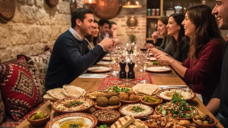 Best Lebanese restaurants in Montreal, QC - cozy restaurant atmosphere with delicious food